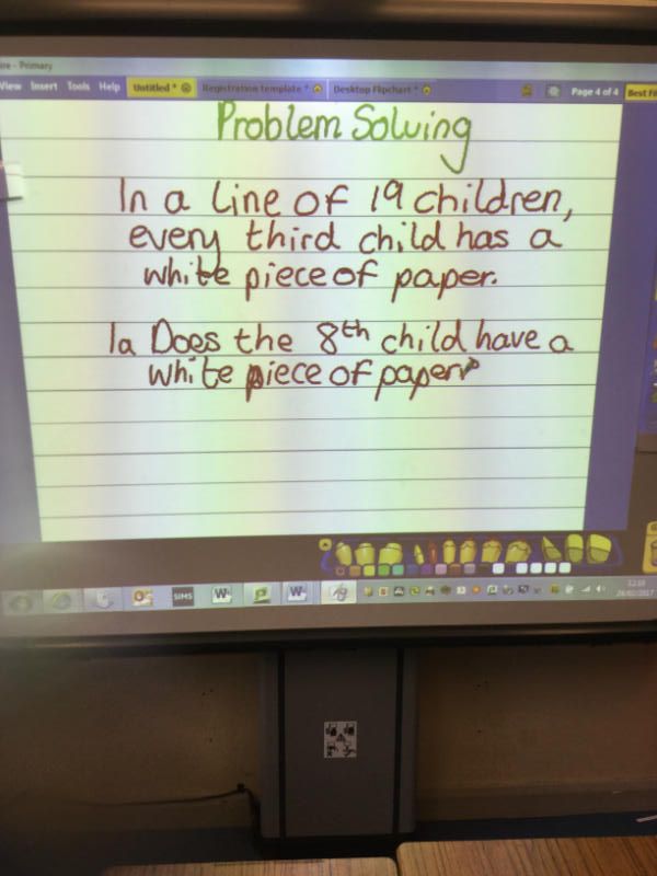 Problem Solving in P4/5