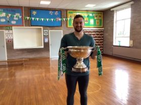 The Lory Meagher & League Cups come to visit St Columban’s 🏆🏆🏆