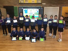 Cross curricular brilliance in P5 for Anti-Bullying Week 