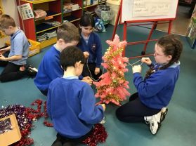 Festive Writing in P4/5