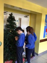 Primary 7 get into the festive mood