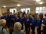 Pupils visit the Senior Citizens
